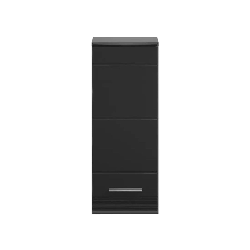 Colonna mezza altezza per bagno – Nero lucido – KLEANKIN