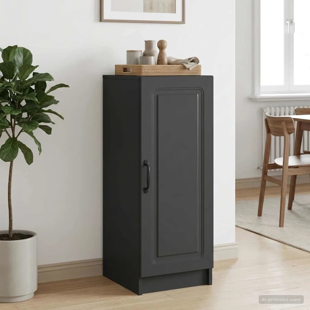 Credenza Nero 33 x 34,5 x 87 cm Legno ingegnerizzato 895746