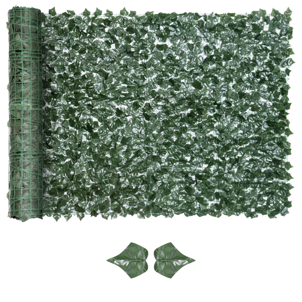 Hedge Artificiale Brise-Vue Realistico 3x1.5m ¨C zephmum ¨C Verde Anti-UV