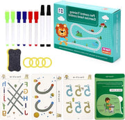Workbook Intelligente per Bambini - Sviluppo della Memoria e Allenamento della Coordinazione Motrice - Libro di Gioco e Apprendimento per Giovani Esploratori