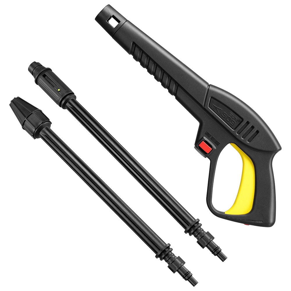 Pistola a Spruzzo Acqua per Idropulitrice con 2 Lance 160Bar Compatibile Lavor