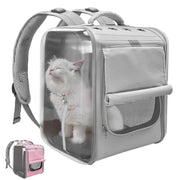 Trade Shop - Trasportino A Zaino Gatto Borsa Zaino Impermeabile Trasporto Viaggio Per Cane -
