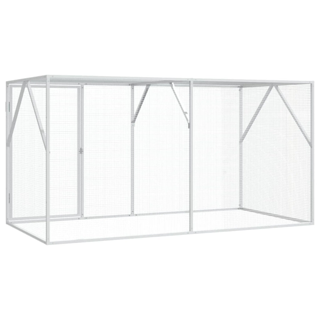 Gabbia per uccelli Antracite 208 x 102 x 108 cm Acciaio zincato CFW2677698