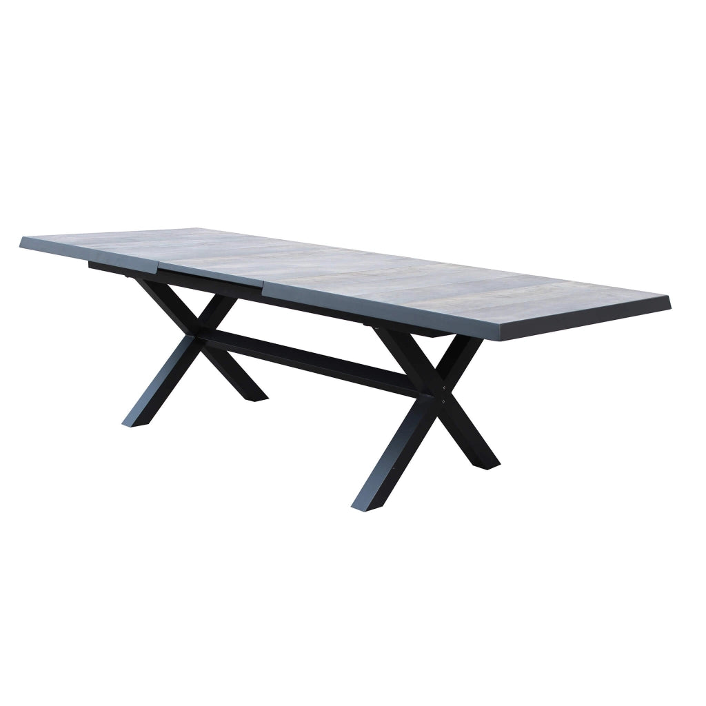 Tavolo da Giardino Allungabile e Gres cm 200/260x100 - SHAUN