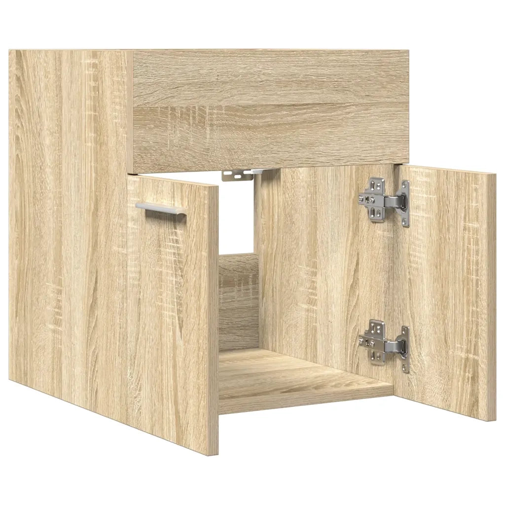 Mobile Lavabo Bagno Rovere Sonoma 41x38,5x46 cm in Truciolato 856203