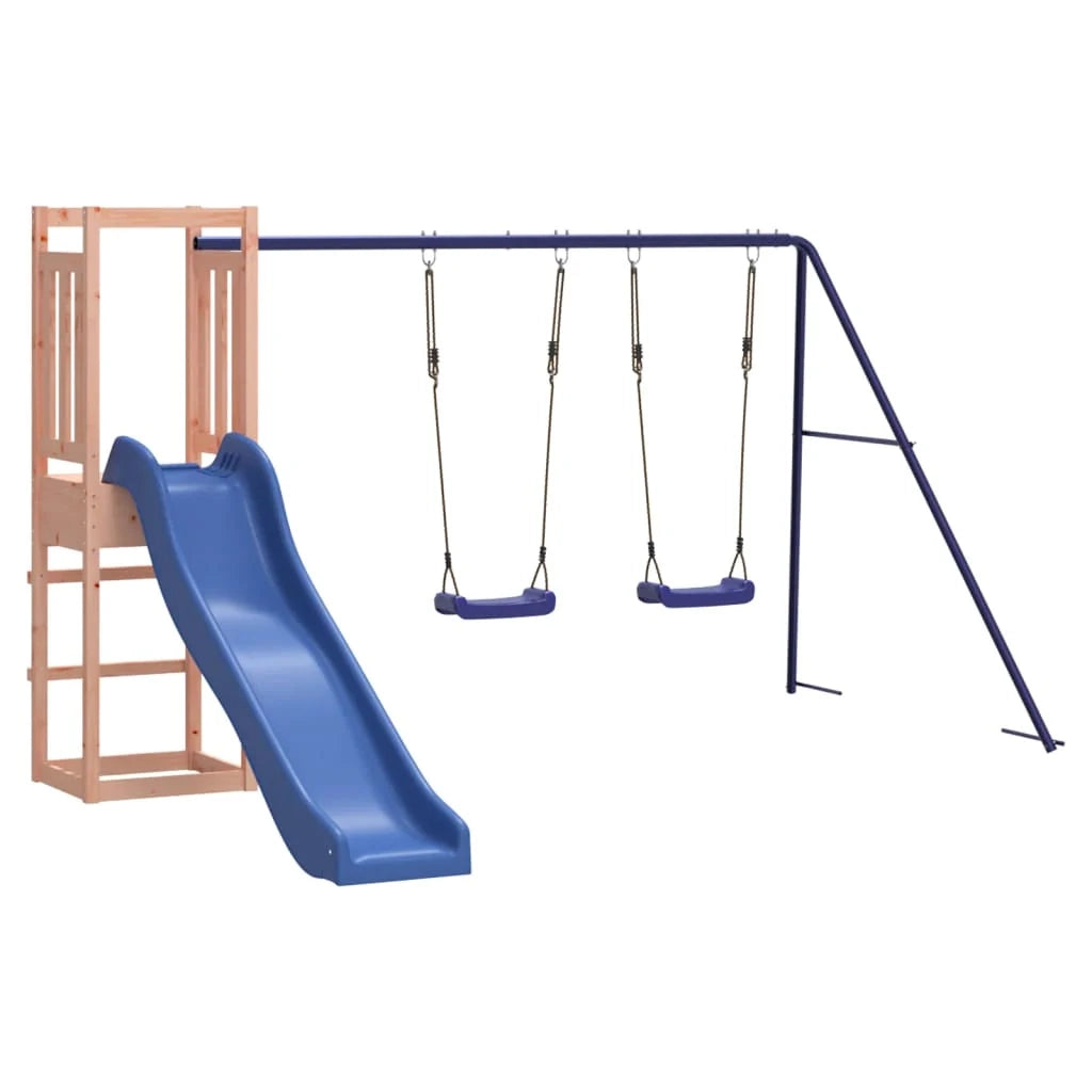 Area giochi da esterno 308 x 321 x 169 cm legno massello di abete Douglas 02_0004892
