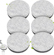 Set di filtri per filtro a carbone attivo per acqua - 6 pezzi - Riduce cloro e particelle in acqua del rubinetto