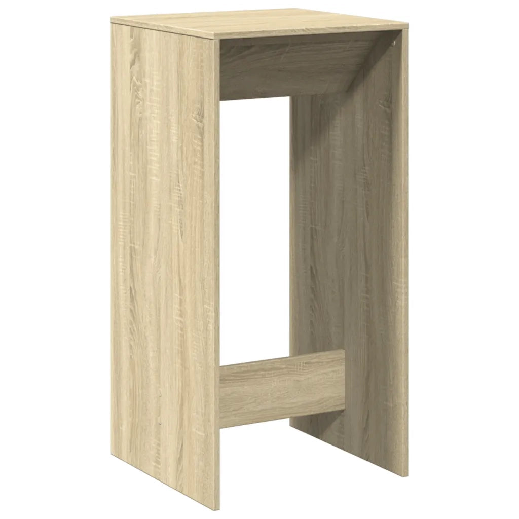 Tavolo da Bar Rovere Sonoma 51x50x103,5 cm in Legno Multistrato