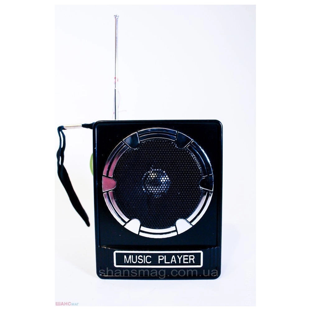 Trade Shop - Cassa Speacker Portatile Con Radio Fm Porta Usb Lettore Scheda Sd Uscita Aux Mp3 -
