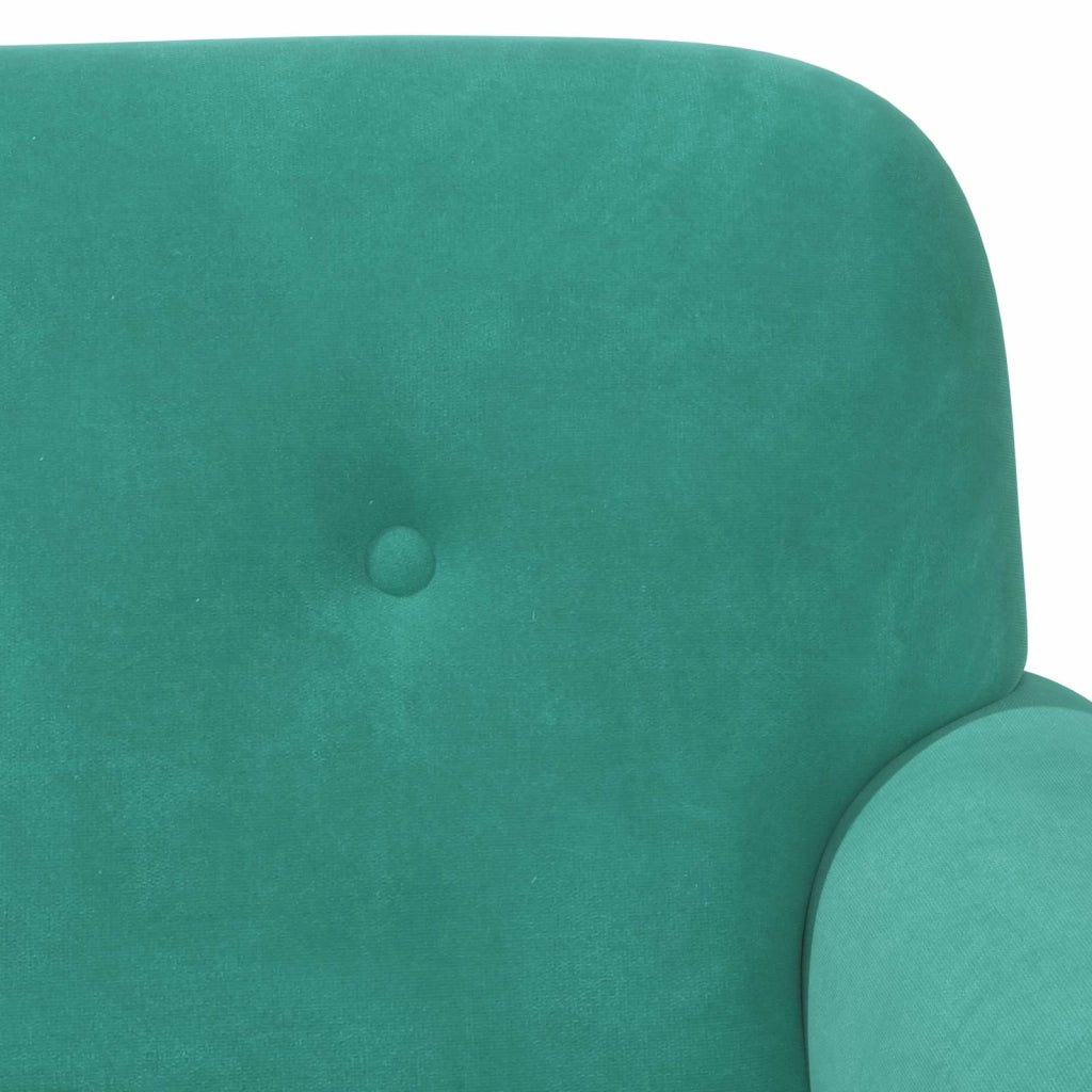 Loveseat con bottoni imbottiti Turchese 120 x 66 x 78 cm 42041838