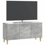Mobile TV | Armadietto TV | Mobile Porta TV Grigio Cemento 99 x 34,5 x 50 cm Legno ingegnerizzato