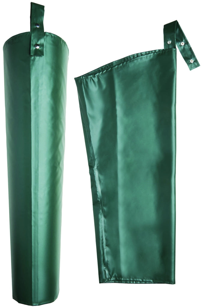 COSCIALI NYLON BISPALMATO IN PVC 350 gr/mq Col. Verde  Mis. M