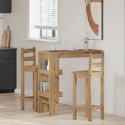 vidaXL Bancone da Muro Rovere Artigianale Legno Multistrato