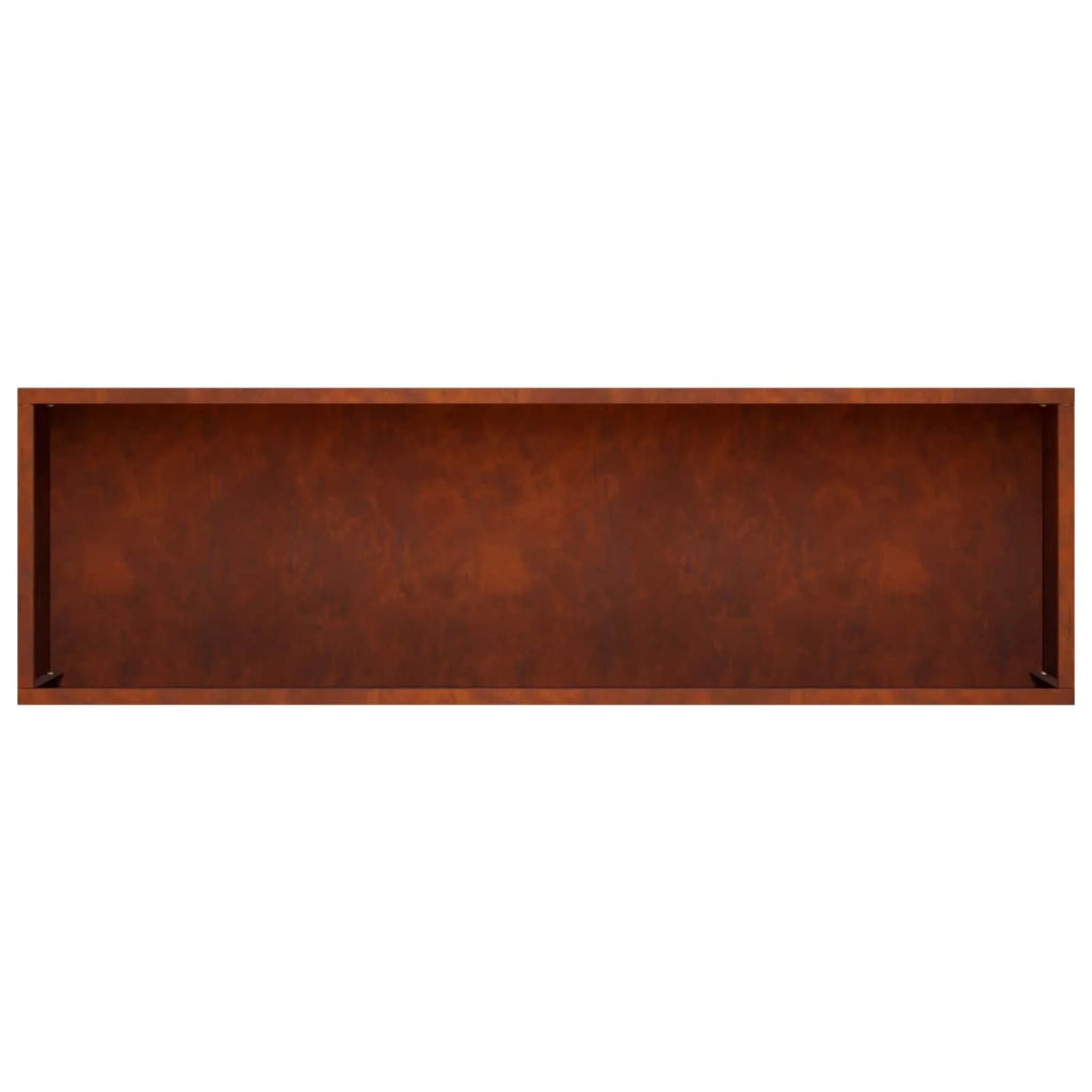 Vaso da giardino Ruggine 100 x 20 x 49 cm Acciaio Corten 8005860