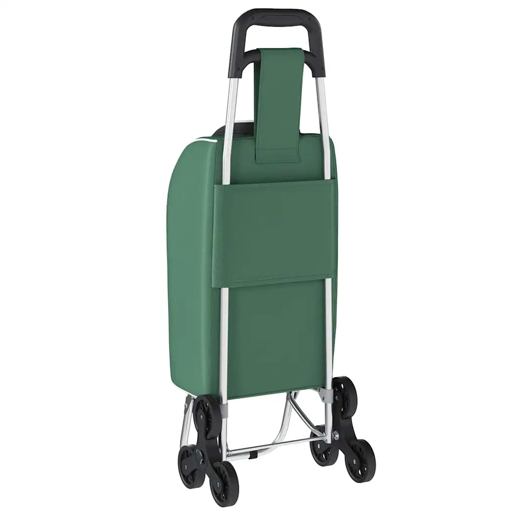 Carrello della spesa Verde 39,5 x 33 x 93 cm Tessuto Oxford 42002340