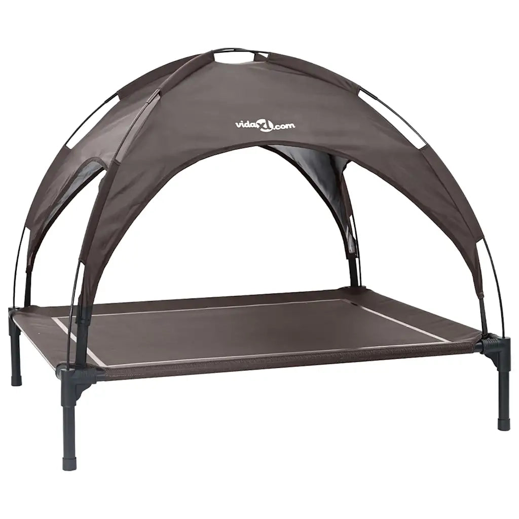 Letto per Cani Marrone 104 x 86 x 84,5 cm Acciaio CFW5751713