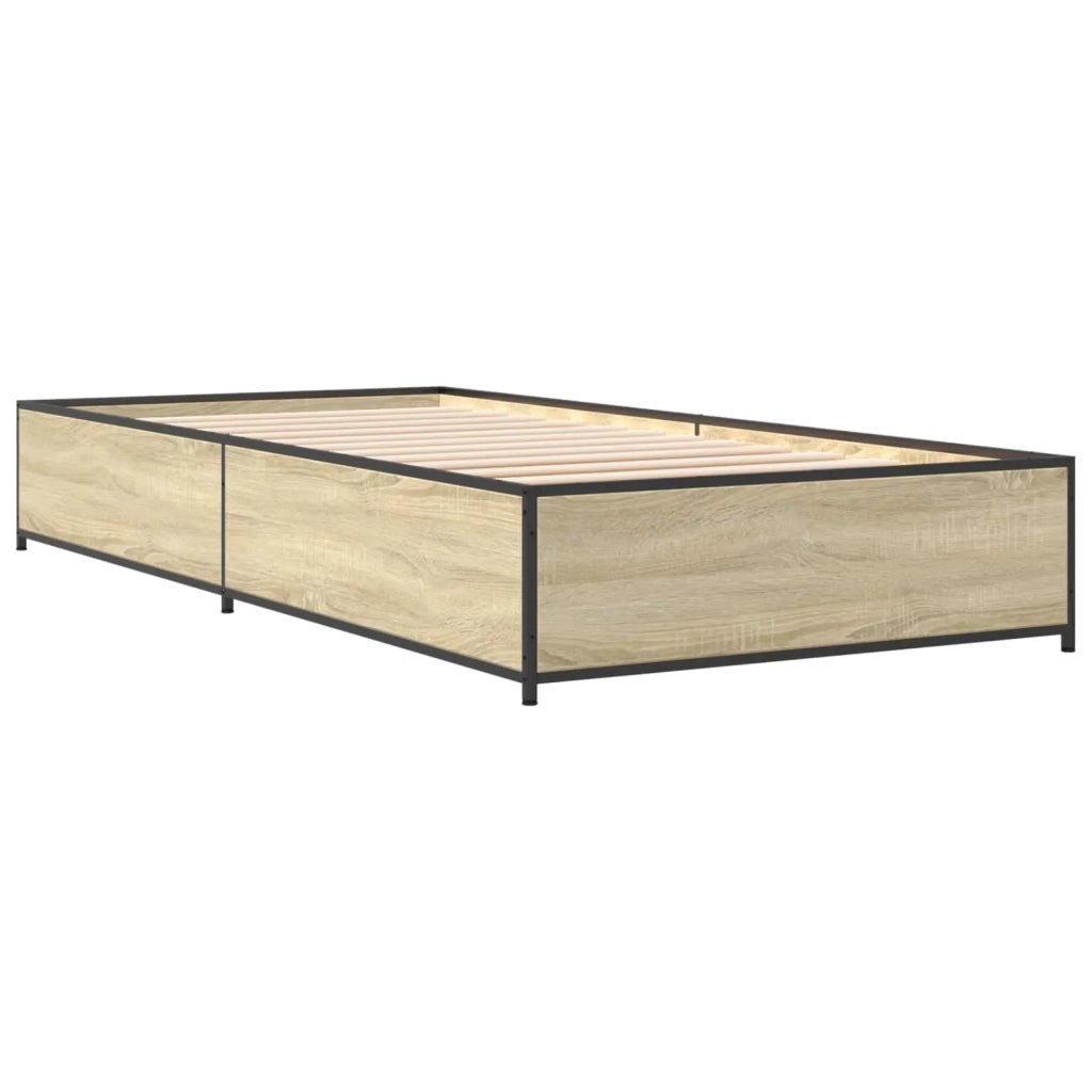 Struttura del letto-Giroletto Rovere Sonoma 80 x 200 cm 205218