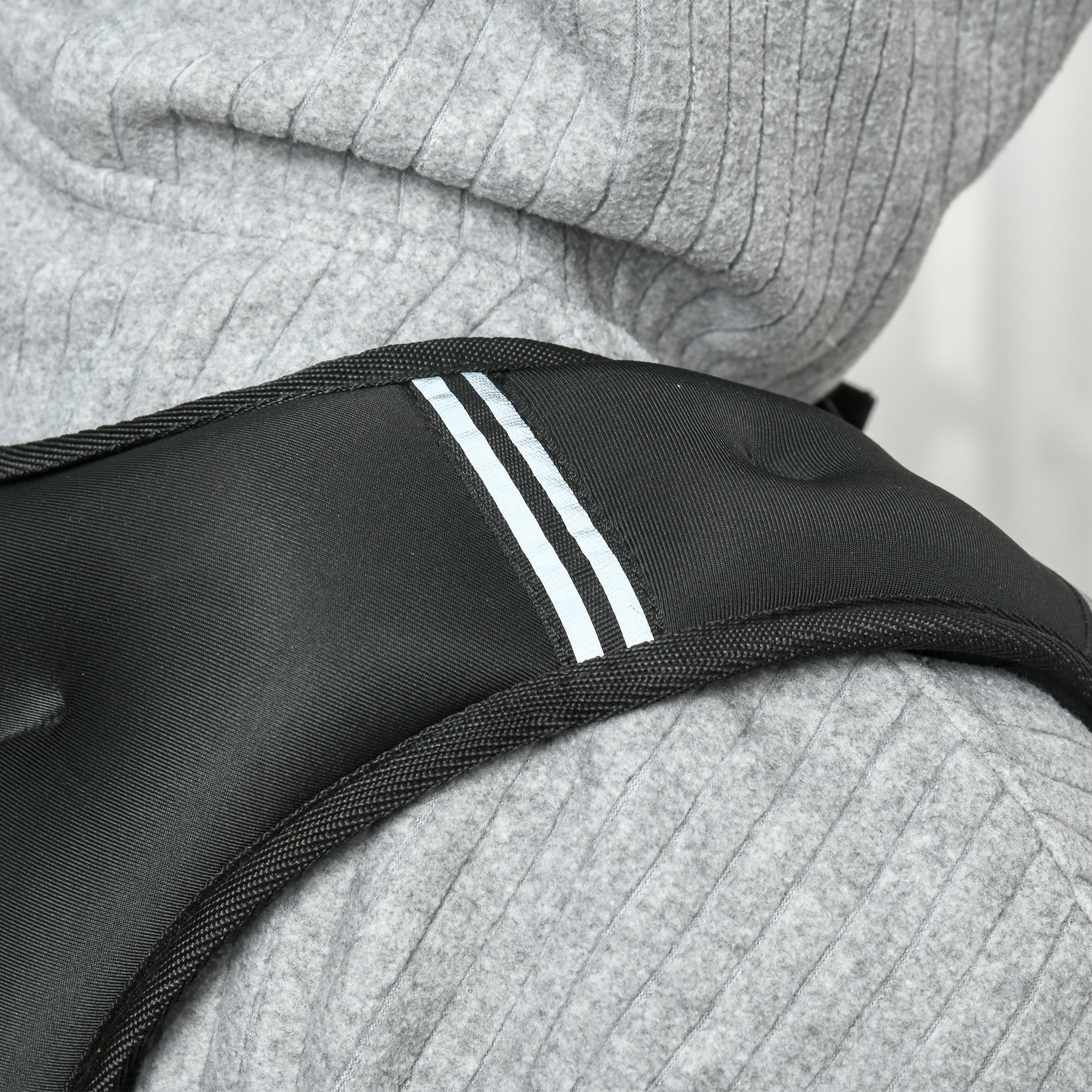 Giubbotto Zavorrato 10kg Traspirante con Tasca Portaoggetti e Spallacci 40x35 cm in tessuto Oxford Nero