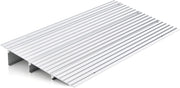 Rampa per Soglia Porta, Rampa d'Accesso in Alluminio con Altezza Regolabile, Superficie Antiscivolo, Portata 317 KG (8,5 cm)