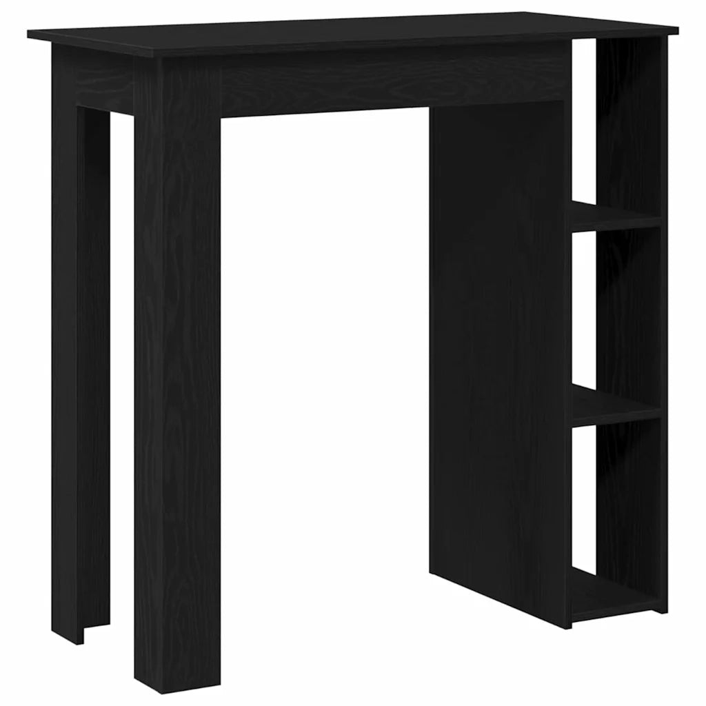 Tavolo da bar Rovere Nero 102 x 50 x 103,5 cm Legno multistrato 862706