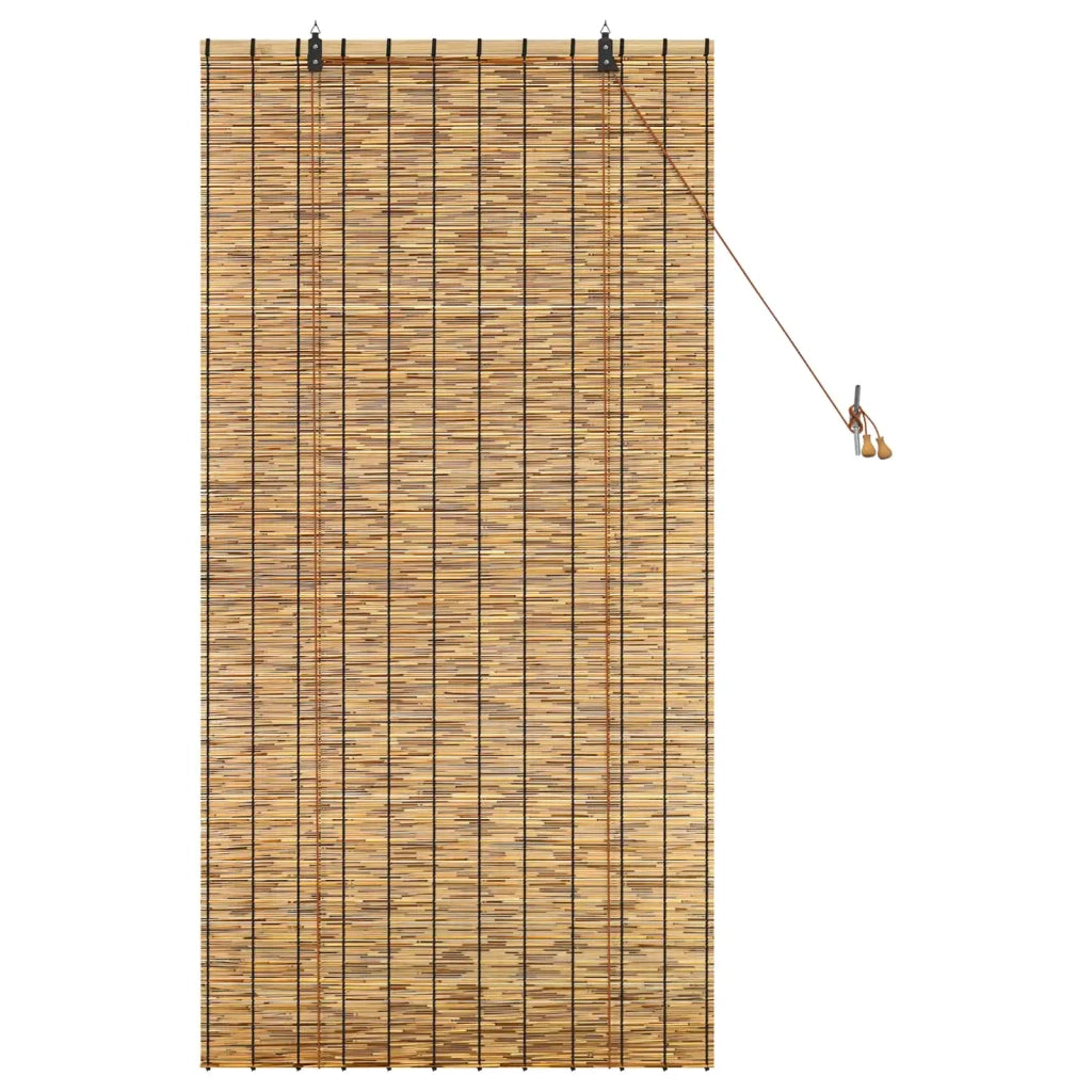 Tenda a rullo Marrone 80 x 160 cm Giunco 42034654