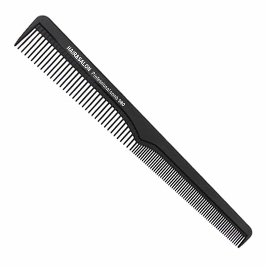 Parrucco antistatico in acciaio inossidabile - Kam in acciaio inossidabile - Doppia faccia - 18 cm - Design ergonomico - Adatto per uomini/donne