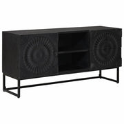 Mobile TV con cassetto con lo scaffale Nero 105 x 30 x 54 cm 42020085