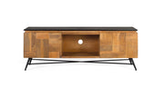 Mobile porta TV in legno di mango con finitura naturale 150 cm