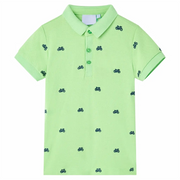 Polo da Bambino Verde Neon 116cod mxl 134824