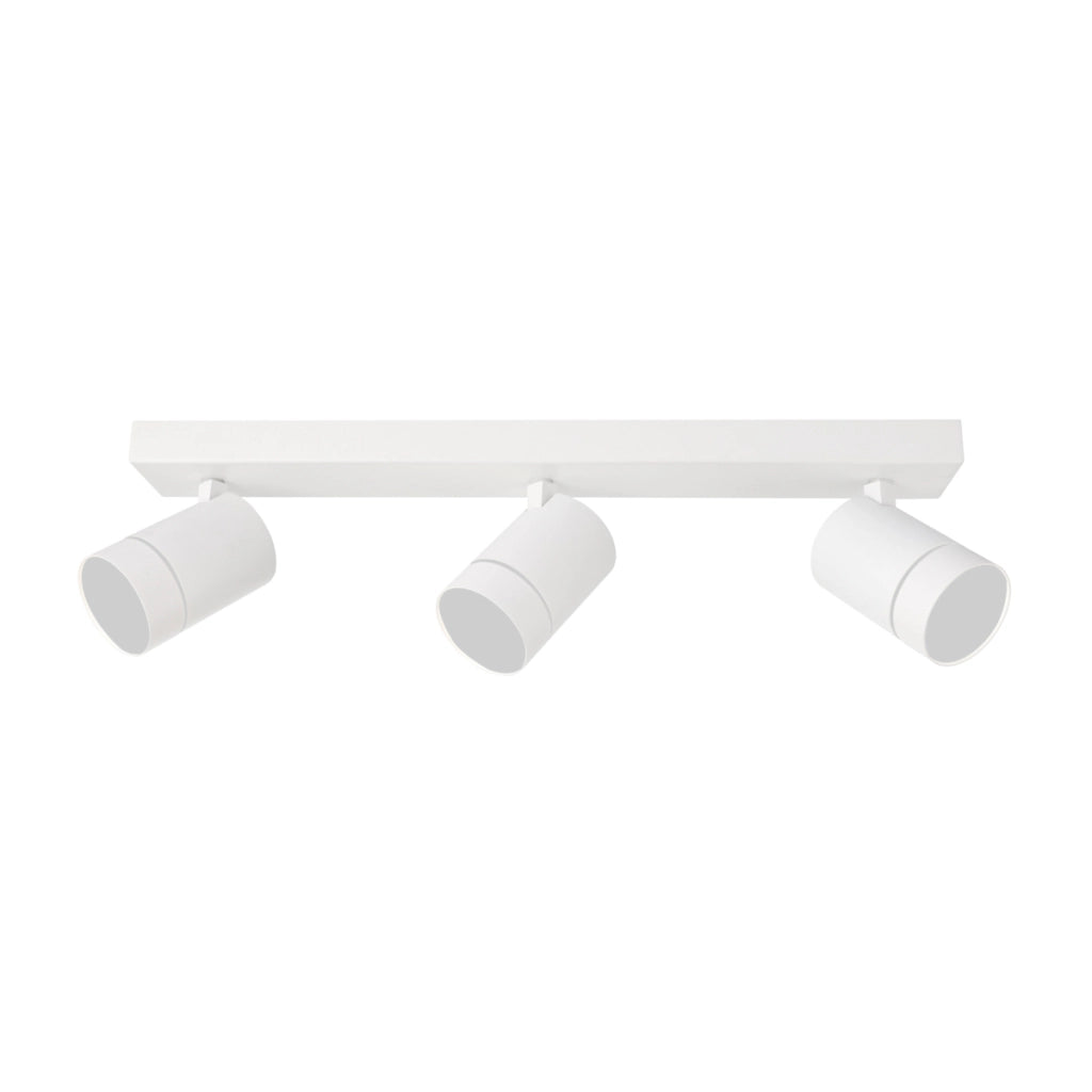 Faretto soffitto 3 luci bianco orientabile LED 15W Selma Italux