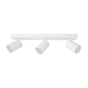 Faretto soffitto 3 luci bianco orientabile LED 15W Selma Italux