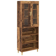 Credenza | Madia | Buffet da pranzo | Armadio da pranzo Legno vecchio 69,5 x 34 x 180 cm