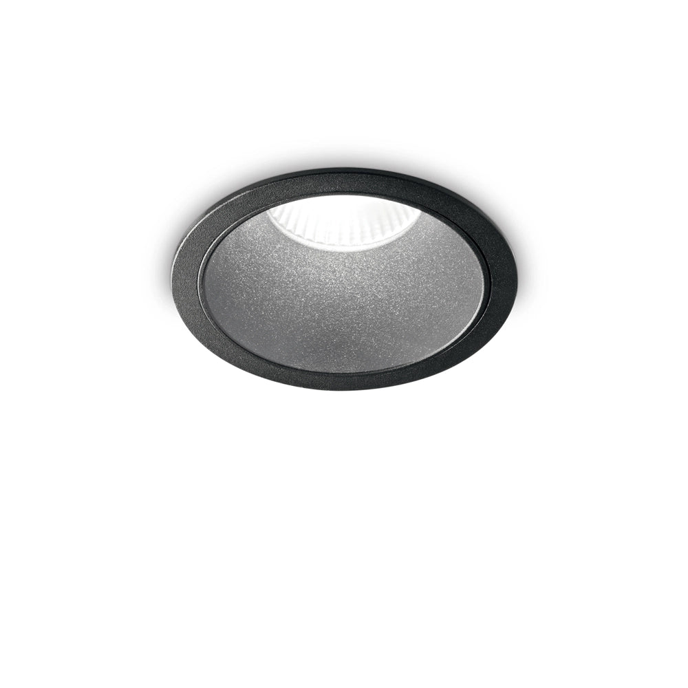Proiettore Da Incasso Moderno Game Alluminio Nero Led 11W 3000K Luce Calda