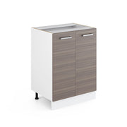 Vicco Mobiletto base cucina Grigio 60 cm senza piano di lavoro