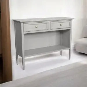 Consolle Libreria Aperta mod spillo Shabby chic grigio anticato