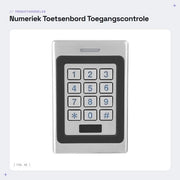 Pannello di Controllo Acquaplanato - Tastiera Numerica - Sistema di Accesso Codice - Controller in Metallo - Controller RFID e IC - Protezione IP67 - Pannello di Controllo Esterno