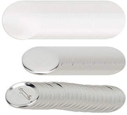 Piastrine di Cerniera 100 Set - Metallo Sferico - Componenti per Artigianato - Montaggio Facile - Per Macchina Maker - Inclusi Istruzioni Dettagliate - Cerniera di Cintura