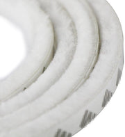 Dichtstrip autoadesivo 5m - Autoadesivo - Dicht tegen vento - Dicht contro polvere - Resistente al calore - Borstello strip 9x9mm - Per porte/finestre - Striscia di ricambio