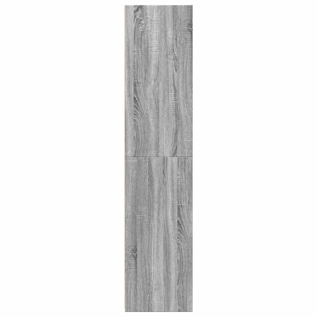 Credenza-Buffet-Armadio da cucina Grigio Sonoma 40x41x185cm in Legno Multistrato