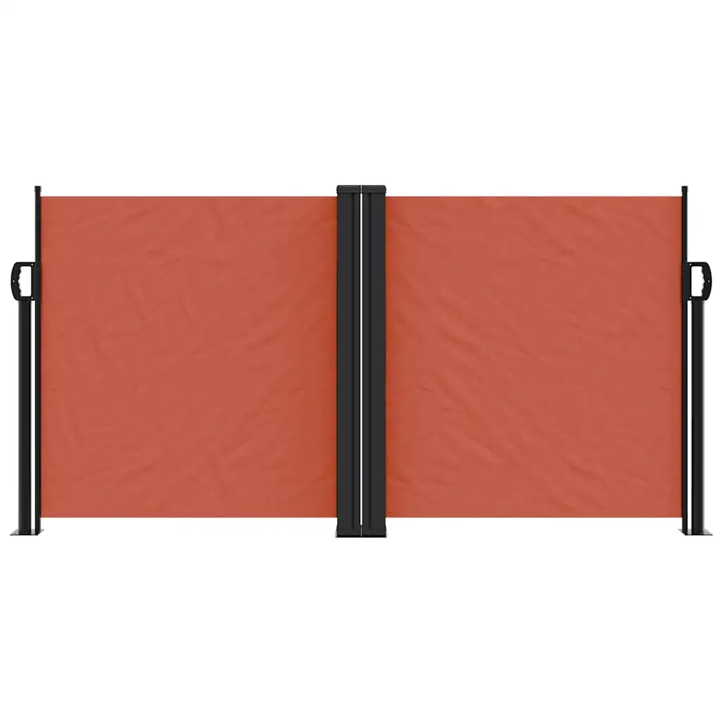 Tenda da Sole Laterale Retrattile Terracotta 120x600 cm 4004603