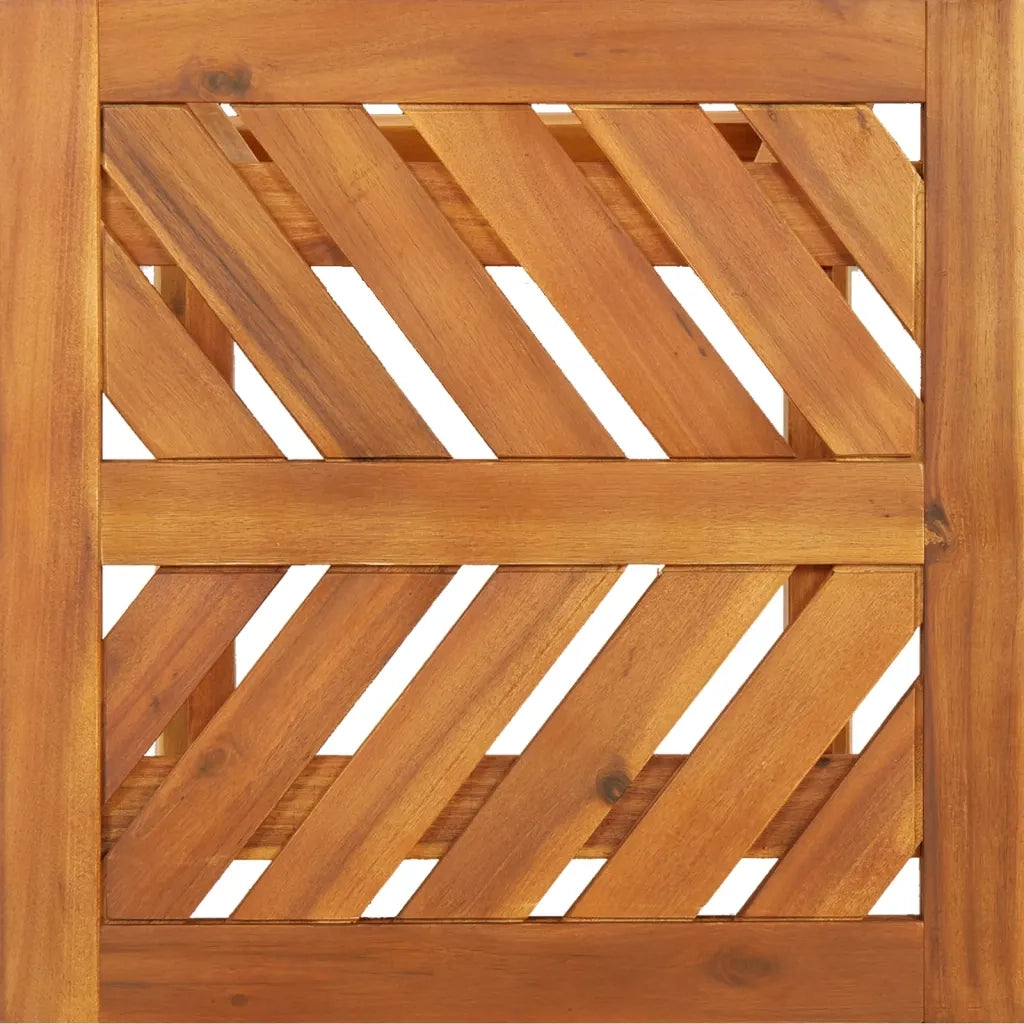 Tavolino da Giardino | Tavolino 45x45x60 cm in Legno Massello di Acacia