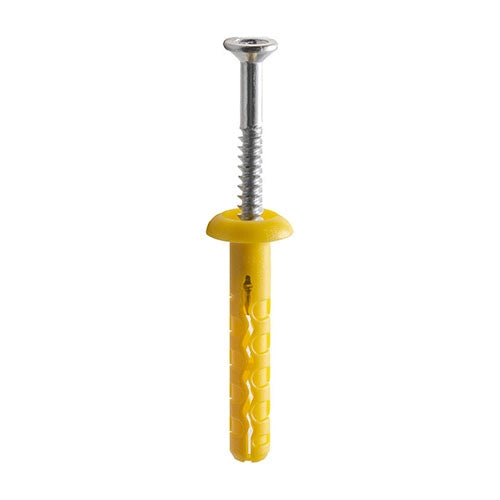 TASSELLO A PERCUSSIONE DEVIL GIALLO Ø 6x38 mm - 200 pezzi- AKIFIX