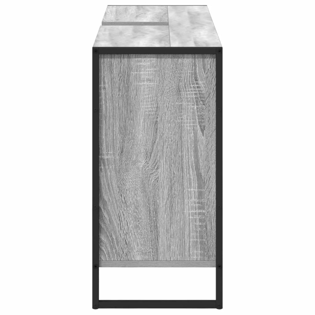 Mobile da Bagno Grigio Sonoma 60 x 30 x 60 cm Legno multistrato