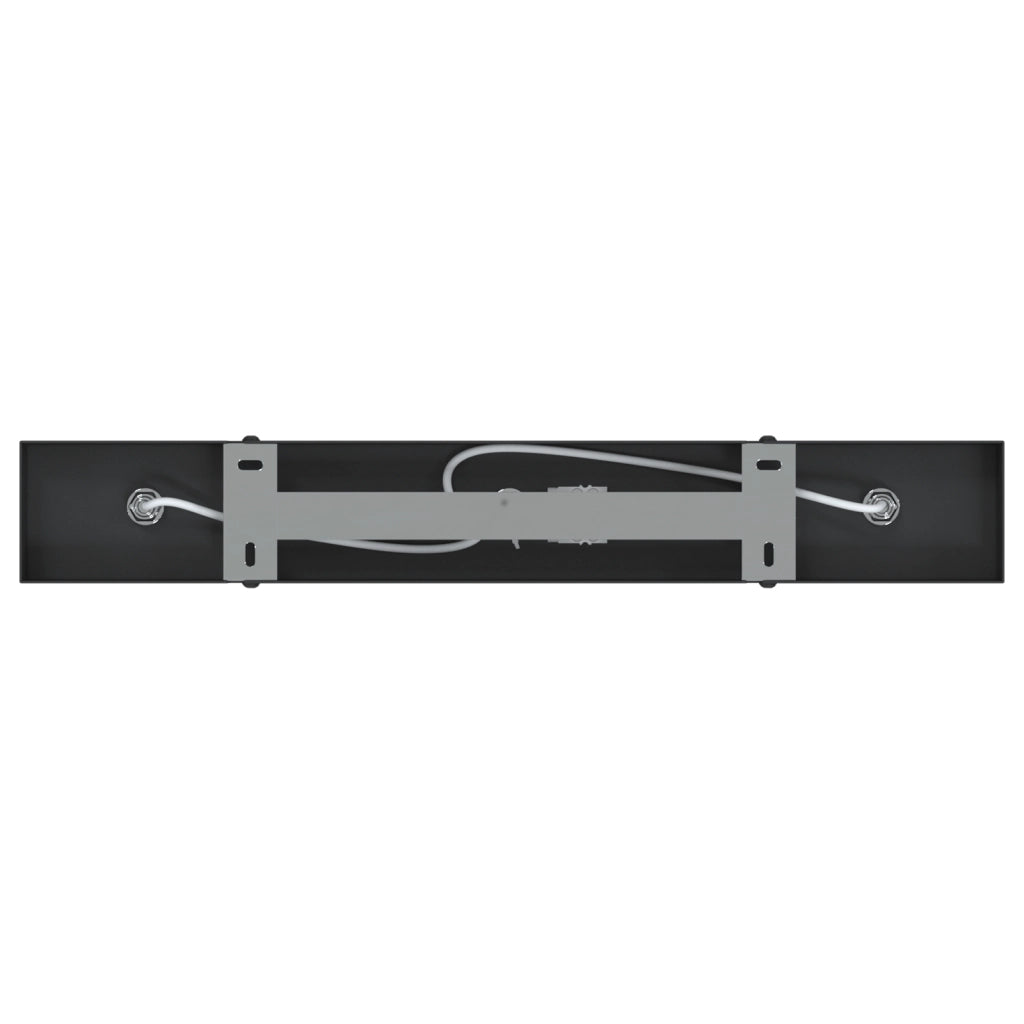 Faretto da soffitto 3 vie regolabile nero GU10 di