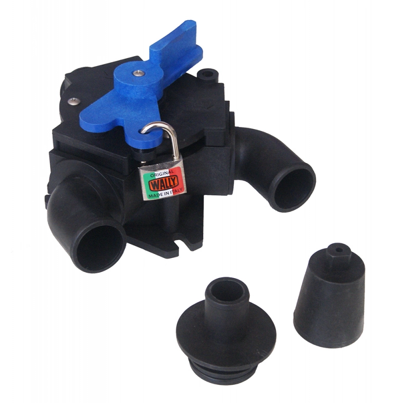 VALVOLA AD Y PER WC CON CHIUSURA Y VALVE WITH CLOSURE