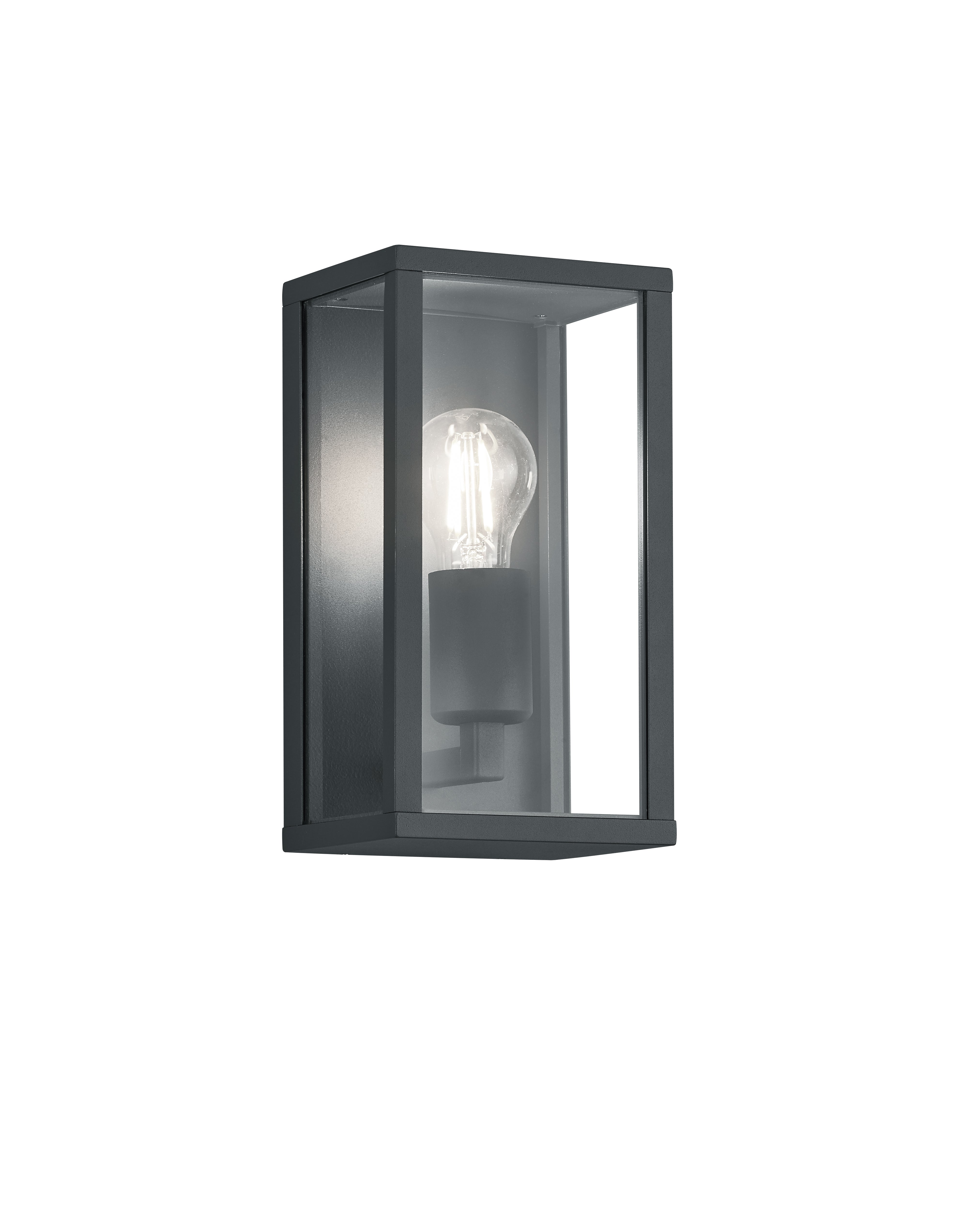 Applique da Esterno  E27 in Pressofusione di alluminio Antracite