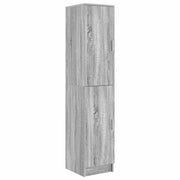 Credenza | Madia | Buffet da pranzo | Armadio da pranzo Grigio Sonoma 35 x 39 x 168 cm