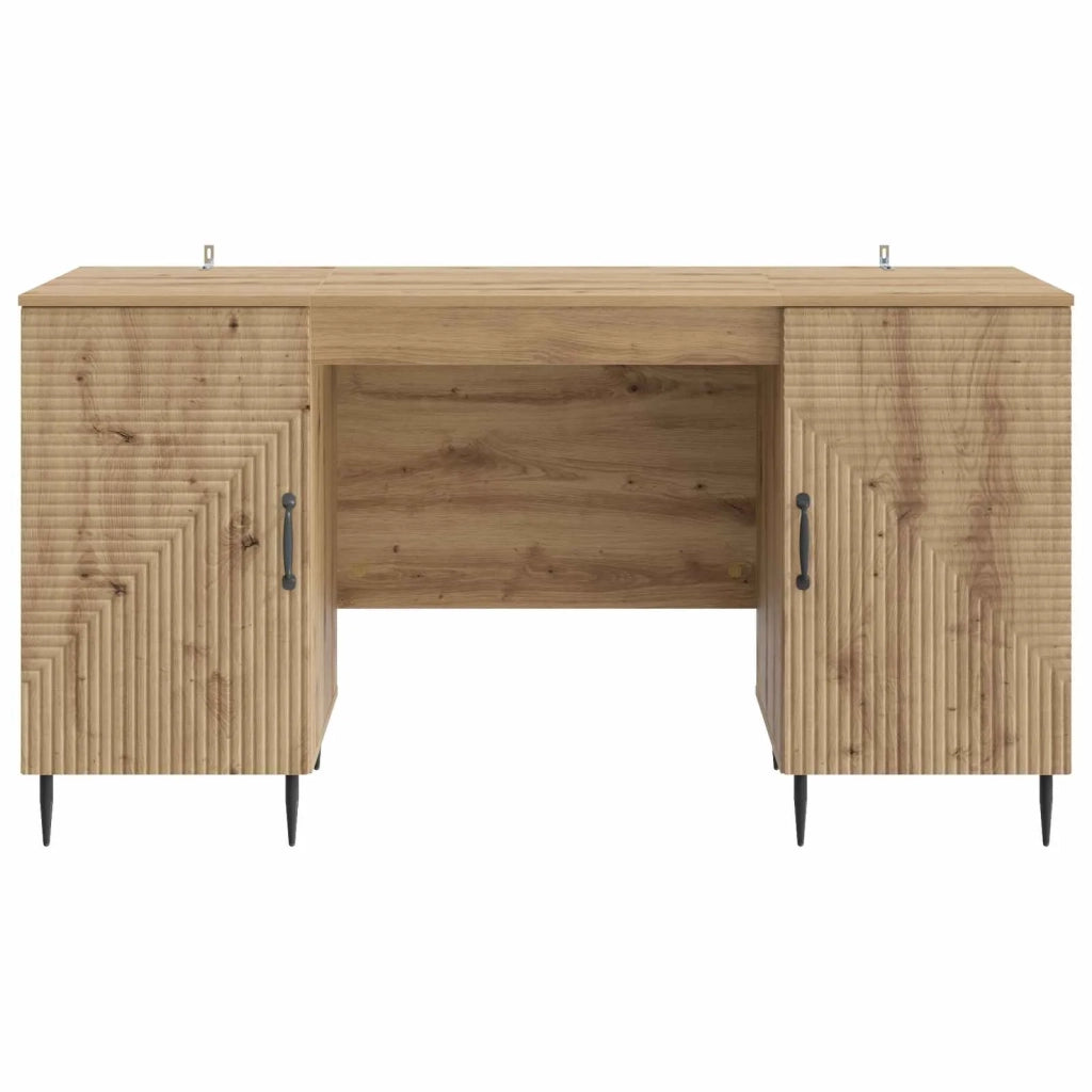 Scrivania con lo scaffale Rovere Artigianale 142,5 x 50 x 75 cm 3414611