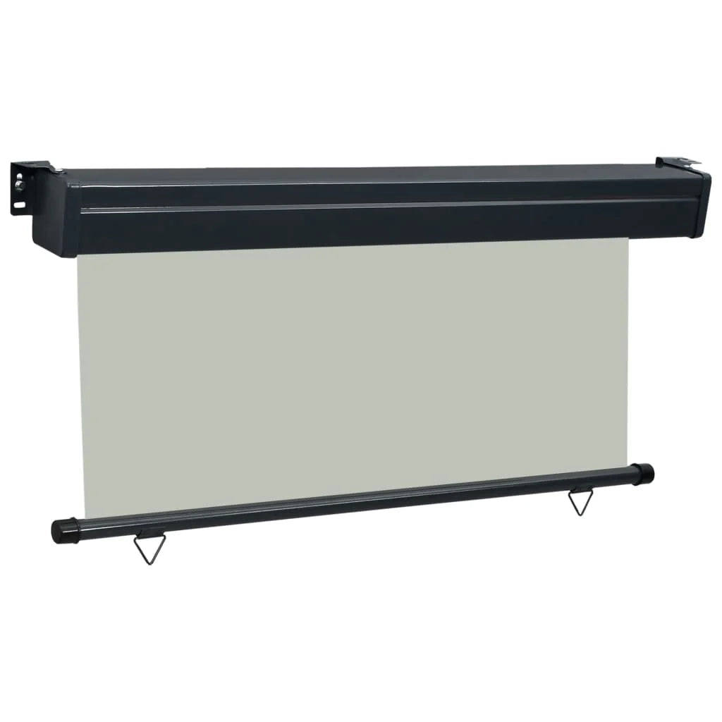 Tenda da sole laterale retrattile/schermo privacy per patio giardino terrazza balcone 170 x 250 cm grigio 02_0007026