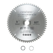 Disco circolare widia per legno 230x25,4mm, max. velocità. Crownman da 6600 giri/min, 60 denti